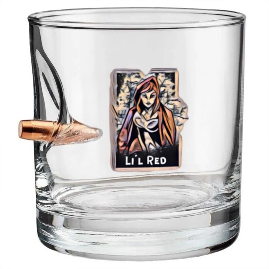 Discover Li'l Red - Little Red Riding Hood - Bullet Whiskey Glasses