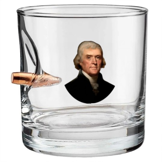 Discover Thomas Jefferson - Thomas Jefferson - Bullet Whiskey Glasses