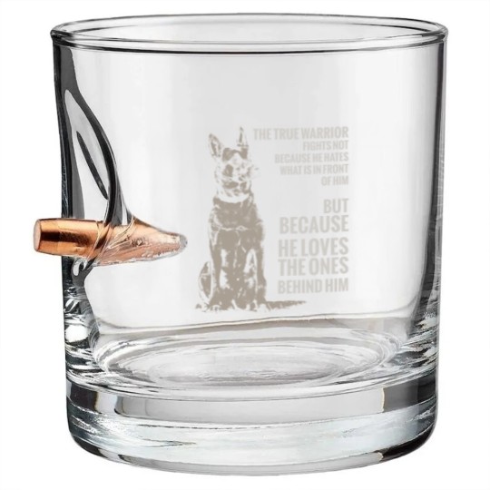 Discover Malinois - Belgian shepherd - Mechelaar - Malinois - Bullet Whiskey Glasses