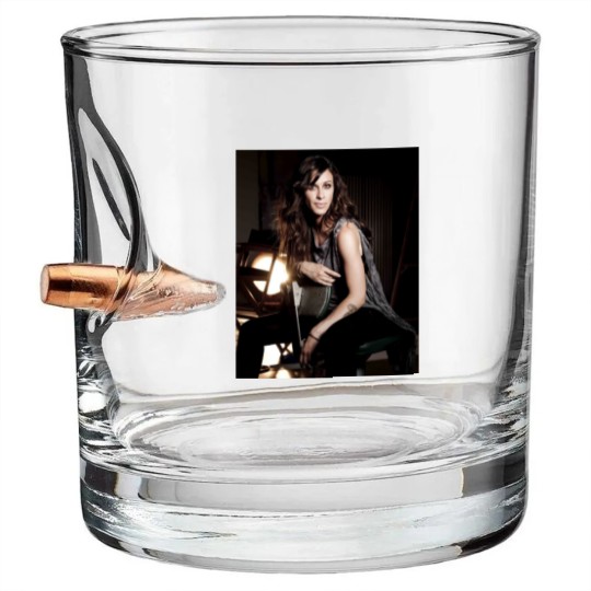 Discover Alanis Morissette Bullet Whiskey Glasses, Birthday Gift, 90s vintage Music Bullet Whiskey Glasses