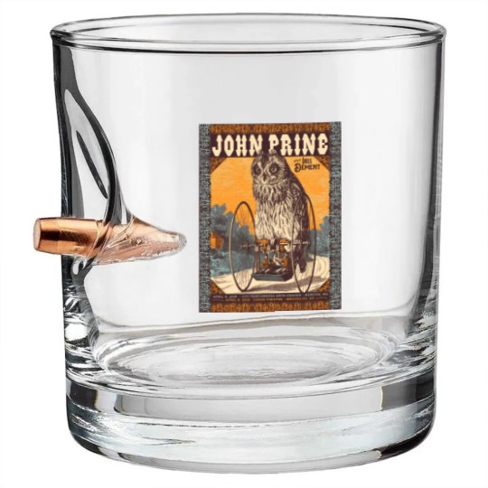 Discover John Prine Bullet Whiskey Glasses