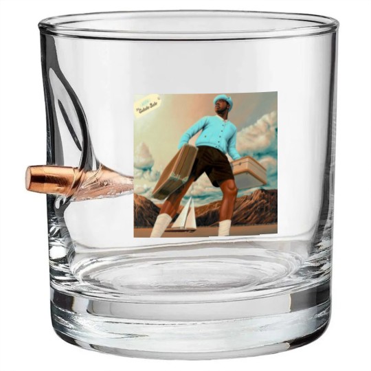 Discover Tyler the Creator Call Me If You Get Lost: The Estate Sale Album Cover Bullet Whiskey Glasses