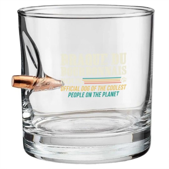 Discover Braque Du Bourbonnais T- Bullet Whiskey Glasses  Dog Of The Coolest People Braque du Bourbonnais T- Bullet Whiskey Glasses Bullet Whiskey Glasses