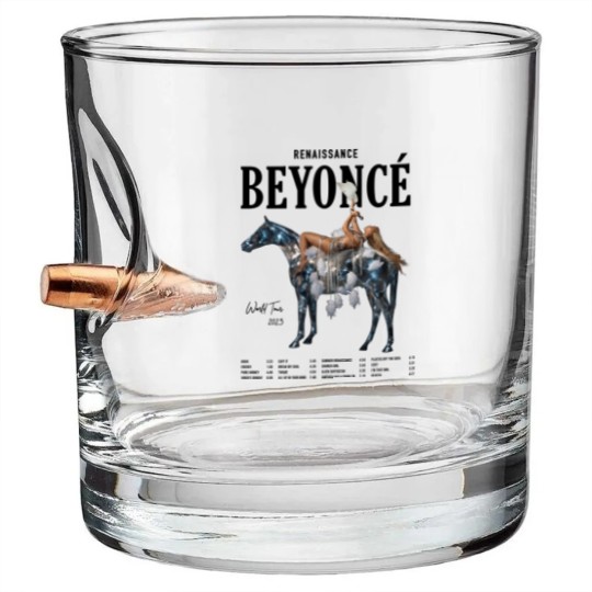Discover Beyonc Renaissance Bullet Whiskey Glasses, Beyonc 2023 Tour Bullet Whiskey Glasses