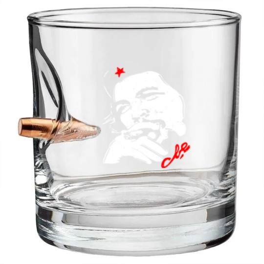 Discover Rebel Cuban Bullet Whiskey Glasses Guerrilla Revolution Vintage Che Guevara Bullet Whiskey Glasses