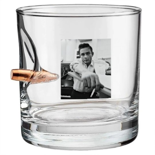 Discover Johnny Cash Retro Bullet Whiskey Glasses