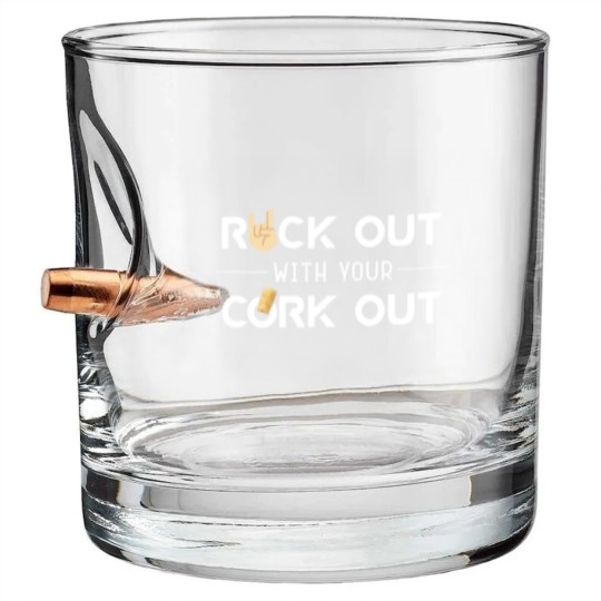 Discover Wine Enthusiast Bullet Whiskey Glasses Rock Out With Your Cork Ou Bullet Whiskey Glasses