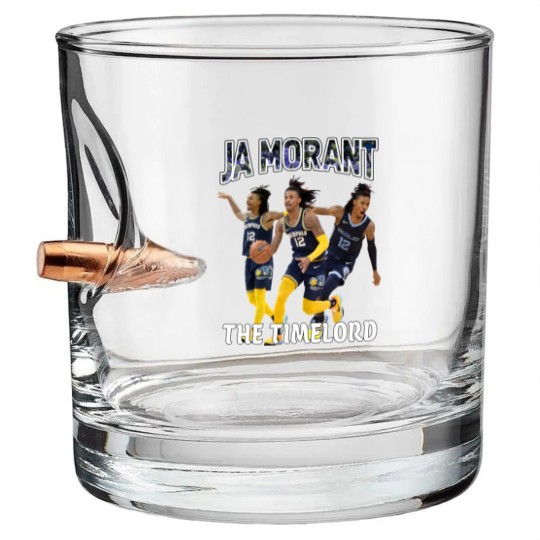 Discover The Timelord Ja Morant Memphis Grizzlies Ja Morant Bullet Whiskey Glasses, Morant Bullet Whiskey Glasses, Ja Morant Grizzlies