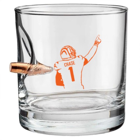 Discover Ja'Marr Chase  Bullet Whiskey Glasses