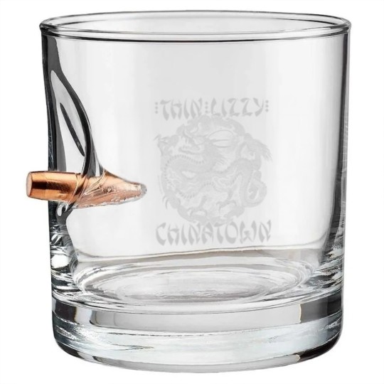 Discover Thin Lizzy Chinatown Men's Bullet Whiskey Glasses
