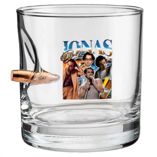 Discover Vintage Bootleg Bullet Whiskey Glasses, Joe Jonas Bullet Whiskey Glasses, Joe Jonas Fan Tees