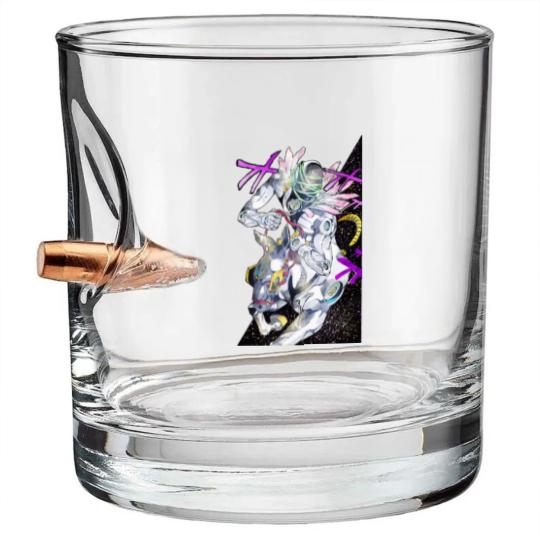 Discover Made in heaven enrico pucci stone ocean part 6 stand Bullet Whiskey Glasses