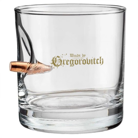 Discover Wands by Gregorovitch - Harry Potter - Bullet Whiskey Glasses