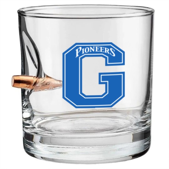 Discover Glenville State Pioneers Bullet Whiskey Glasses