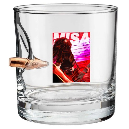 Discover MISA BAND-MAID LIVE BANGER - Bandmaid - Bullet Whiskey Glasses