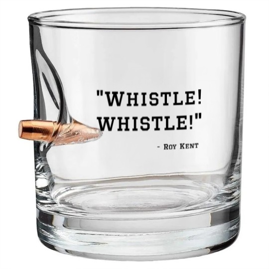Discover Whistle! Whistle! Roy Kent. Ted Lasso Bullet Whiskey Glasses