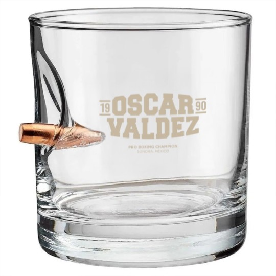 Discover Oscar Valdez Bullet Whiskey Glasses