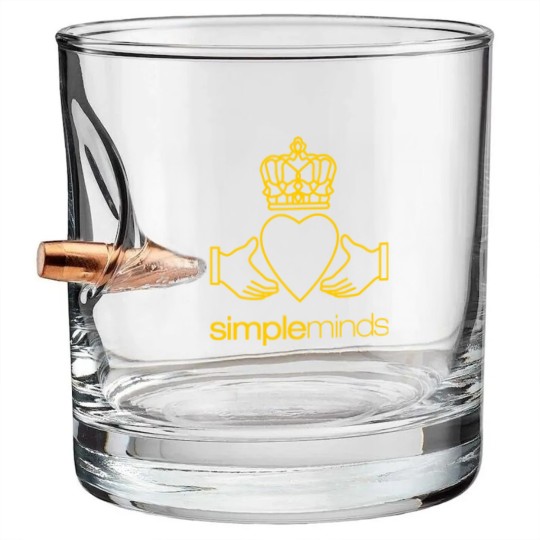 Discover Simple Minds bans merch Bullet Whiskey Glasses