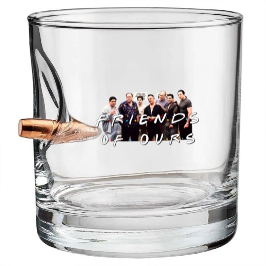 Discover The Sopranos Bullet Whiskey Glasses