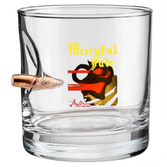 Discover Mercyful Fate Melissa Men's Black Bullet Whiskey Glasses Clothing Bullet Whiskey Glasses