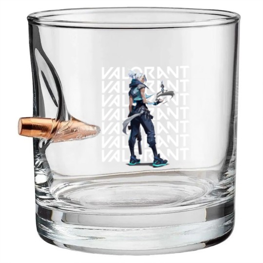 Discover 2 Valorant Jett Bullet Whiskey Glasses