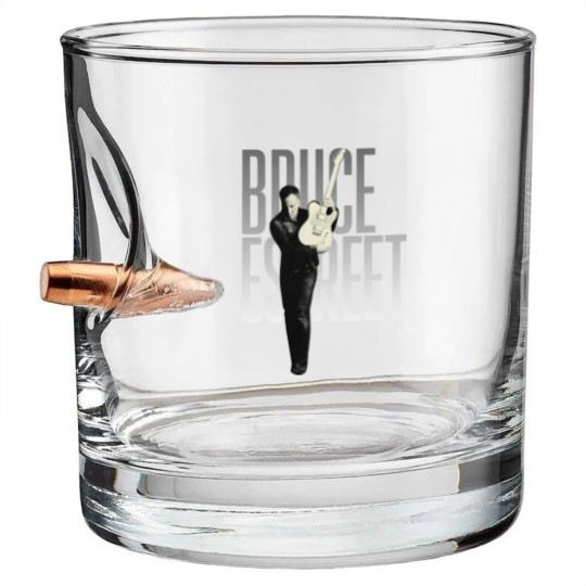 Discover Bruce Springsteen Bullet Whiskey Glasses - E Street