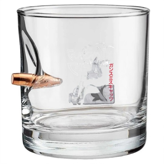 Discover Vintage Gunsmith Cats | Essential Bullet Whiskey Glasses