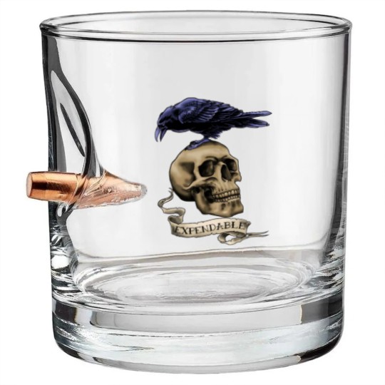 Discover The Expendable - Expendable - Bullet Whiskey Glasses