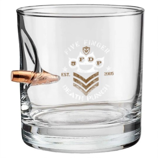 Discover Fiver Finger Death Punch Knuckle Duster  Bullet Whiskey Glasses Bullet Whiskey Glasses Mens Unisex