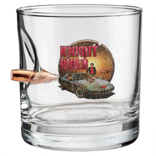 Discover Knight Rider 1982 - Knight Rider - Bullet Whiskey Glasses