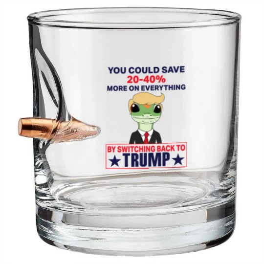 Discover You Could Save 20-40% More On Everything By Switching Back To Trump Bullet Whiskey Glasses