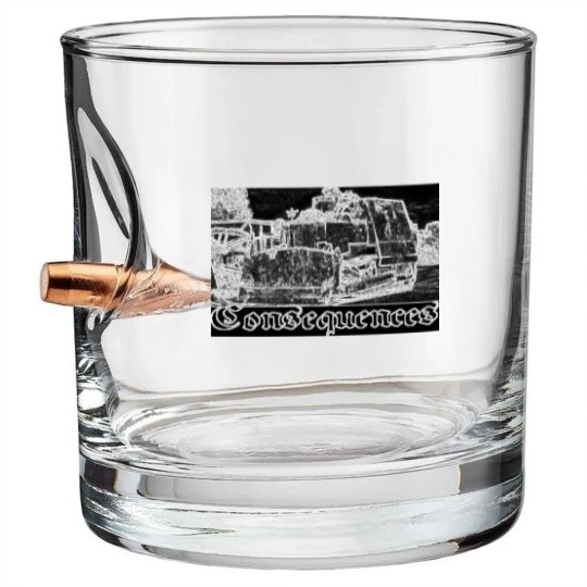 Discover Killdozer Bullet Whiskey Glasses