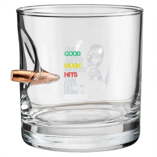 Discover Bob Marley Bullet Whiskey Glasses Zion Bullet Whiskey Glasses