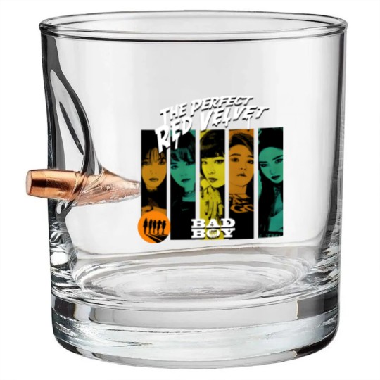 Discover RED VELVET Kpop Bullet Whiskey Glasses, Red Velvet Homage Bullet Whiskey Glasses,