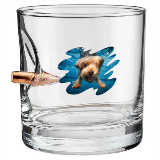 Discover Underwater Dogs Brady by Seth Casteel Bullet Whiskey Glasses