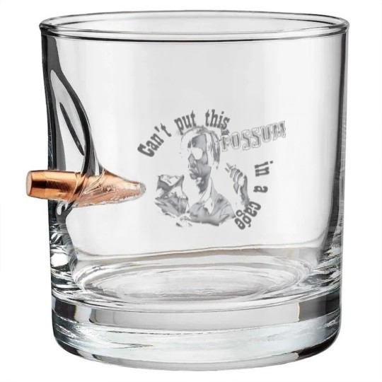 Discover George Jones Cant Put This Possum in a Cage Bullet Whiskey Glasses