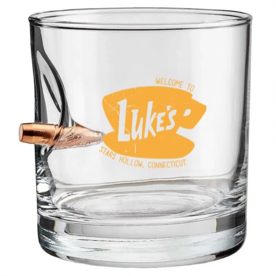 Discover Retro Luke's Diner Bullet Whiskey Glasses, Luke's Diner Bullet Whiskey Glasses, Stars Hollows Bullet Whiskey Glasses