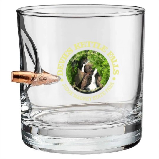Discover Devil's Kettle Falls Bullet Whiskey Glasses