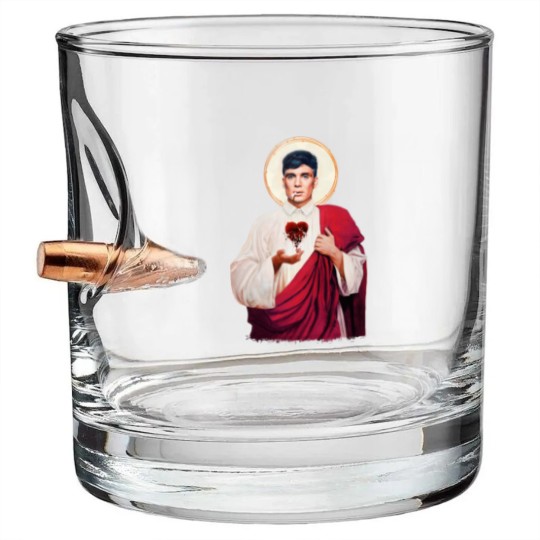Discover Saint Thomas Shelby - Tommy Shelby - Bullet Whiskey Glasses