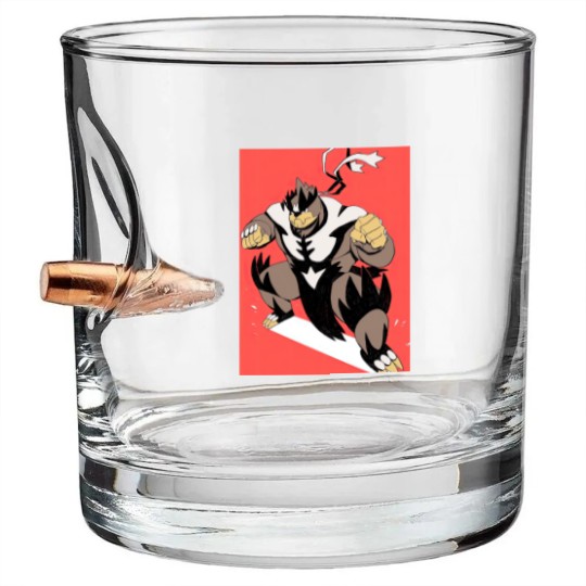 Discover Urshifu Master of Combat ready to fight Classic Bullet Whiskey Glasses