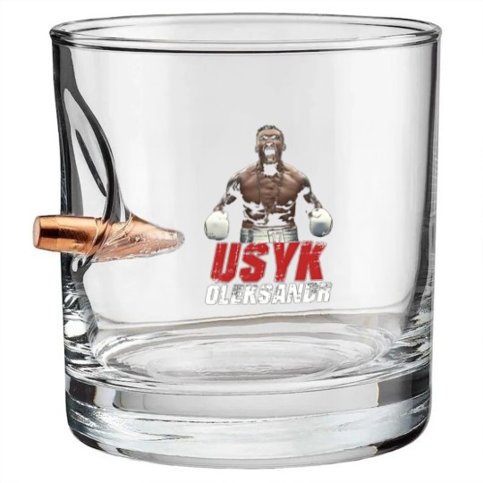 Discover USYK Boxing Bullet Whiskey Glasses