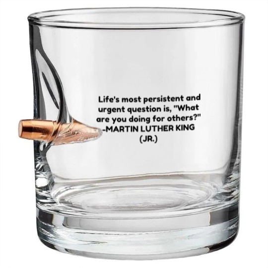 Discover What are you doing for others Bullet Whiskey Glasses