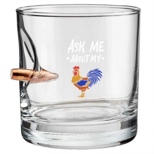 Discover Ask Me About My Cock Bullet Whiskey Glasses