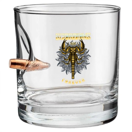 Discover Scorpions - Forever  Bullet Whiskey Glasses