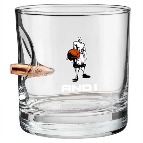Discover Stocking Up On And 1 Basketball Bullet Whiskey Glasses
