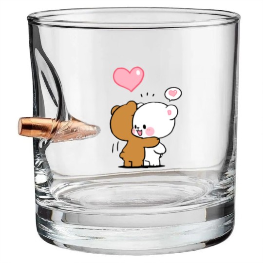 Discover Milk And Mocha Bears Classic Bullet Whiskey Glasses Bullet Whiskey Glasses