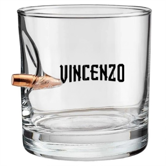 Discover Vincenzo K Drama Bullet Whiskey Glasses