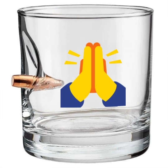 Discover Pray Emojis Bullet Whiskey Glasses