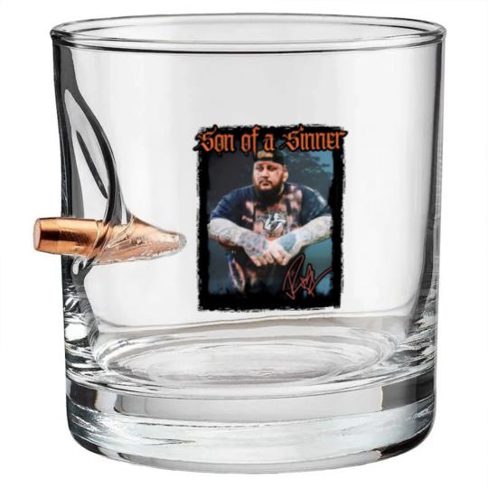 Discover Jelly Roll 2023 Tour Bullet Whiskey Glasses, Jelly Roll Backroad Baptism 2023 Tour Bullet Whiskey Glasses
