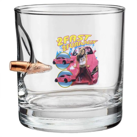 Discover Vintage Suki Fast and Furious , bootleg raptees 90s Bullet Whiskey Glasses